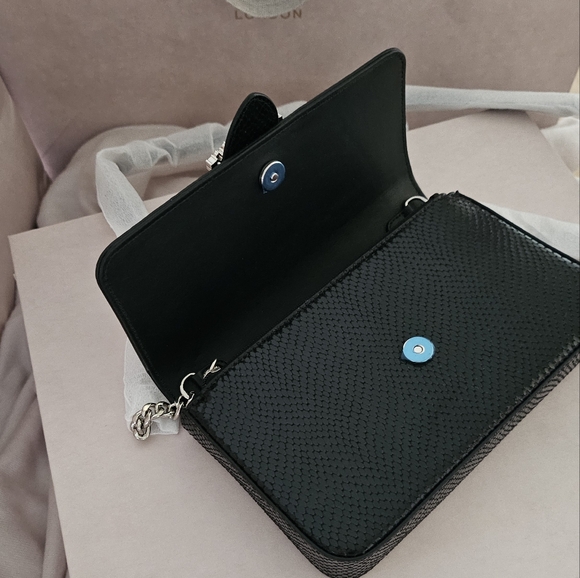 JIMMY CHOO Cheri wallet with Chain - Picture 5 of 7